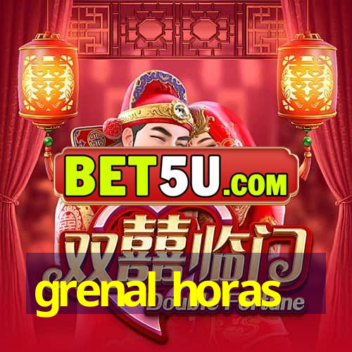 grenal horas